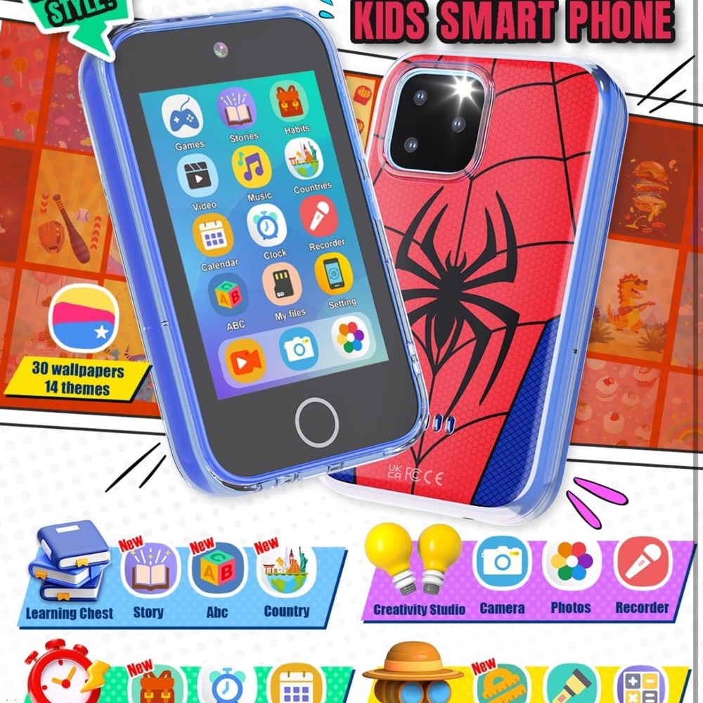 Kids Spidey Learning Phone - Picture 5 of 14